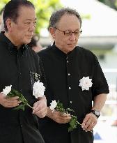 80th anniversary of WWII ground battle in Okinawa