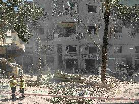 Iranian Missiles Hit Israel