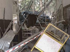 Iranian Missiles Hit Israel