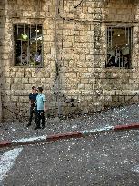 Iranian Missiles Hit Israel