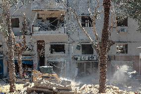 Iranian Missiles Hit Israel