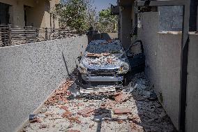 Iranian Missiles Hit Israel