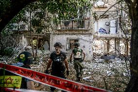 Iranian Missiles Hit Israel