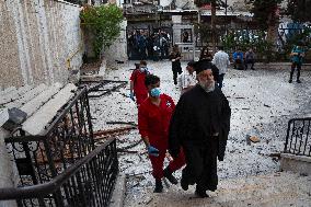 Damascus Church Suicide Attack - Syria