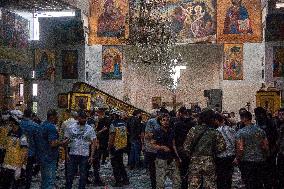 Damascus Church Suicide Attack - Syria