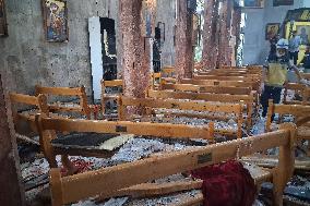 Suicide Attack on Saint Elias Church - Damascus