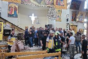 Suicide Attack on Saint Elias Church - Damascus
