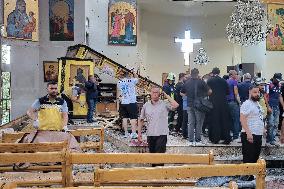 Suicide Attack on Saint Elias Church - Damascus