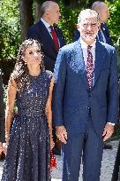 Royals At 1000 anniversary of Monasterio de Montserrat Foundation - Barcelona