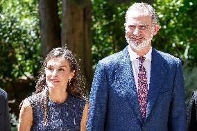 Royals At 1000 anniversary of Monasterio de Montserrat Foundation - Barcelona