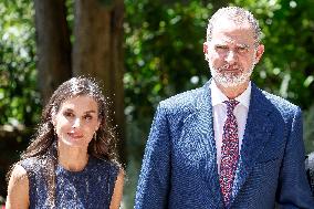Royals At 1000 anniversary of Monasterio de Montserrat Foundation - Barcelona