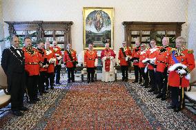 Pope Leo XIV Meets The Grand Master Of The Order of Malta - Vatican