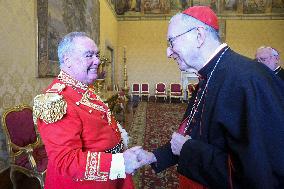Pope Leo XIV Meets The Grand Master Of The Order of Malta - Vatican