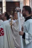 Leo XIV Leads A Procession To St. Mary Major Basilica - Italy