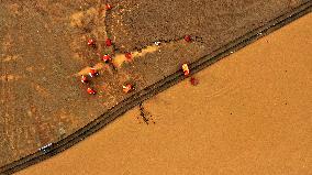 Silt Cleaning in Rong'an