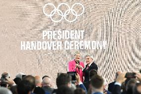President Handover Ceremony at Olympic House - Lausanne