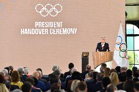 President Handover Ceremony at Olympic House - Lausanne
