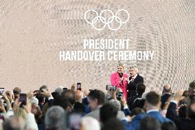 President Handover Ceremony at Olympic House - Lausanne