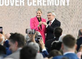 President Handover Ceremony at Olympic House - Lausanne
