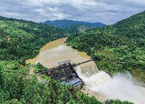 Beilei Hydropower Station Flood Discharge