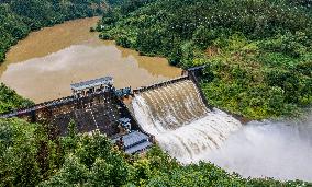 Beilei Hydropower Station Flood Discharge