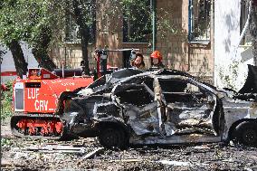 Russian Attack Aftermath - Kiev
