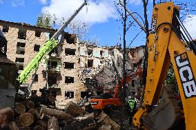 Russian Attack Aftermath - Kiev