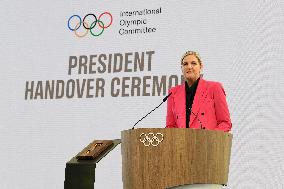 IOC President Handover Ceremony - Lausanne