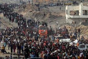 Gaza City Receives Aid - Palestine