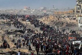Gaza City Receives Aid - Palestine