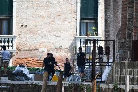 Preparations for Jeff Bezos' Wedding - Venice