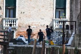 Preparations for Jeff Bezos' Wedding - Venice