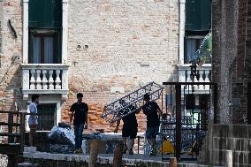 Preparations for Jeff Bezos' Wedding - Venice