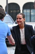 President Macron at The National Museum - Oslo