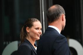 President Macron at The National Museum - Oslo