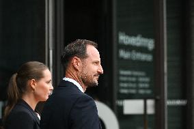 President Macron at The National Museum - Oslo