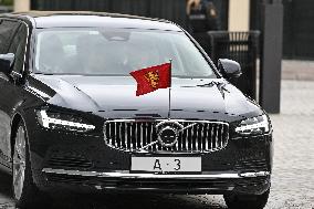 President Macron at The National Museum - Oslo