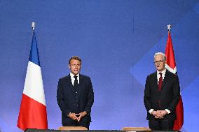 President Macron s Official Visit To Norway - Accords Signature