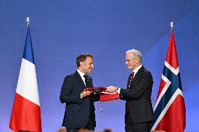 President Macron s Official Visit To Norway - Accords Signature