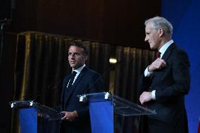 President Macron's Official Visit To Norway - Press Conference