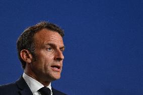 President Macron's Official Visit To Norway - Press Conference