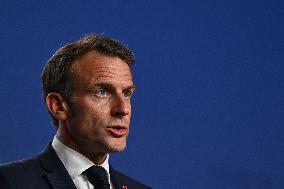 President Macron's Official Visit To Norway - Press Conference
