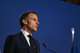 President Macron's Official Visit To Norway - Press Conference