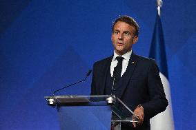 President Macron's Official Visit To Norway - Press Conference