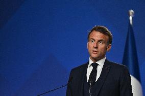 President Macron's Official Visit To Norway - Press Conference