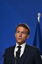 President Macron's Official Visit To Norway - Press Conference