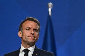President Macron's Official Visit To Norway - Press Conference