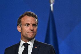 President Macron's Official Visit To Norway - Press Conference