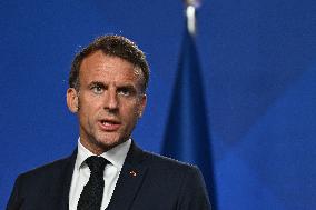 President Macron's Official Visit To Norway - Press Conference