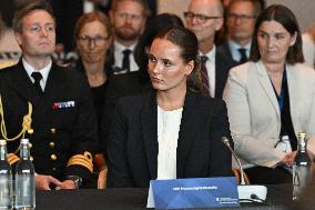 President Macron at The National Museum - Oslo